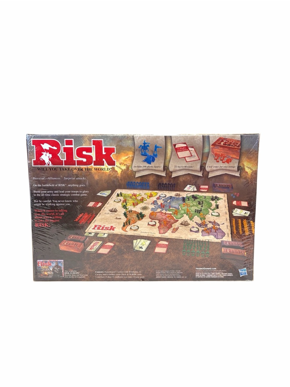 Hasbro Risk Strategy Board Game - New In Package - Picture 2 of 2